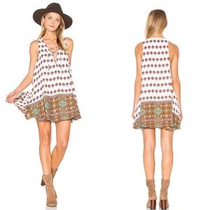 Show Me Your Mumu Rancho Mirage Lace Up Dress